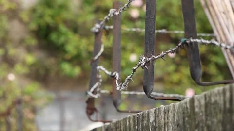 War memorials in Oswestry Stock Footage 144785475