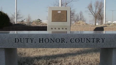 War Monument  스톡 동영상 1128053