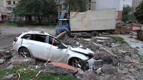 War in Mykolaiv Ukraine Видео 308571253