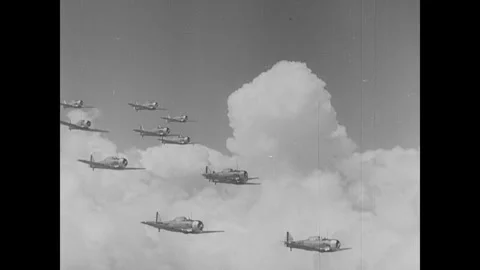 War in the Pacific Stock Footage 253722884