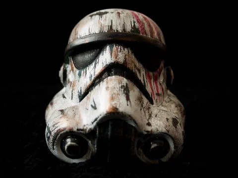 War Painted Storm Trooper Stock Photos
