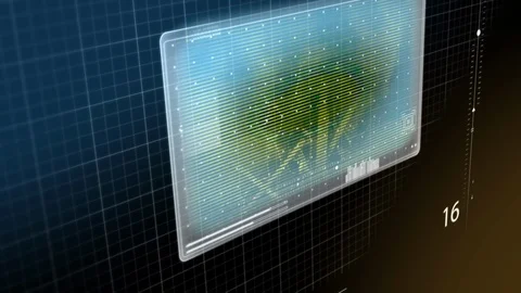 War plan box grid window 스톡 동영상 95385650