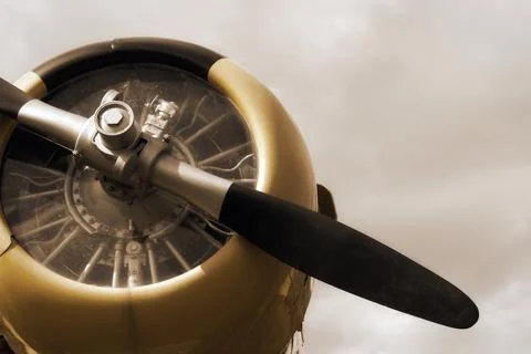 War Plane Monument Stock Photos