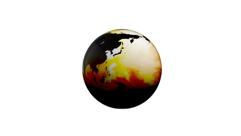 War on the planet. Conflicts on the planet. Stock Footage 94232490