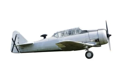 War propeller fighter plane Stock Photos