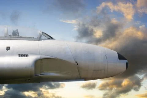 War propeller fighter plane Foto stock