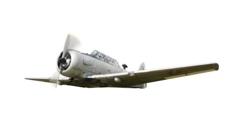 War propeller fighter plane Stock Photos