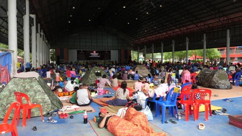 War in Thailand Vídeo Stock 314187422