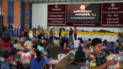 War in Thailand Stock Footage 314187867