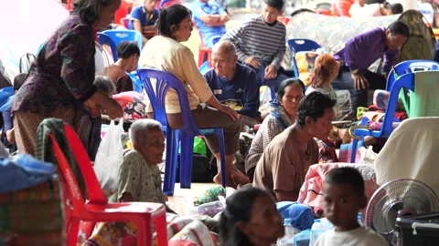 War in Thailand Stock Footage 314206228