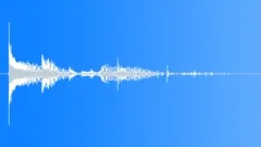 War UI Hit Metal Bolt Against Metal Baseball Bat Drop Hardwood Floor 02 Sound Effect