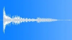 War UI Hit Sheet Of Diamond Cut Sheet Metal Metal Air Duct Resonante 02 Sound Effect