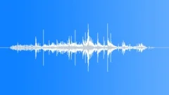 War UI Pour Various Screws From Small Cardboard Box Onto Hardwood Floor 02 Sound Effect
