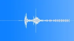 War UI Rectangle Metal Pieces Drop in Hand 2Sound Effect