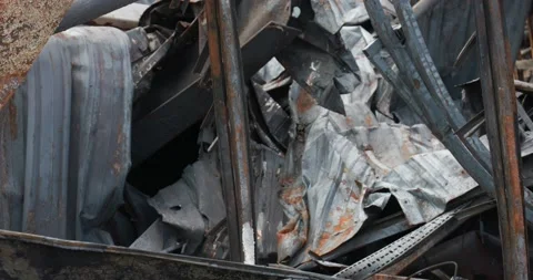 War in Ukraine. Consequences of occupation of Bucha, Irpin, Borodyanka Stock Footage 201365943