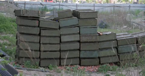 War in Ukraine. Consequences of occupation of Bucha, Irpin, Borodyanka Video stock 201366669