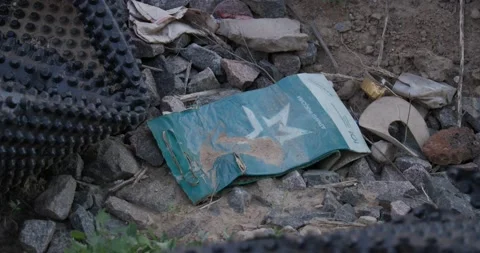 War in Ukraine. Consequences of occupation of Bucha, Irpin, Borodyanka Stock Footage 201366686