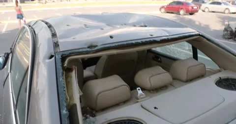 War in Ukraine. Consequences of occupation of Bucha, Irpin, Borodyanka Stock Footage 201366935