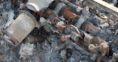 War in Ukraine. Consequences of occupation of Bucha, Irpin, Borodyanka Stock Footage 201366967