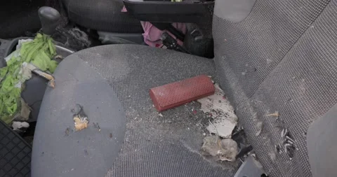 War in Ukraine. Consequences of occupation of Bucha, Irpin, Borodyanka Stock Footage 201367043