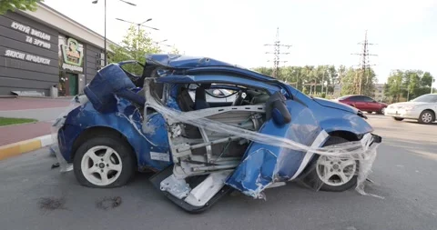 War in Ukraine. Consequences of occupation of Bucha, Irpin, Borodyanka Stock Footage 201367110