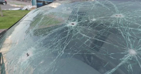 War in Ukraine. Consequences of occupation of Bucha, Irpin, Borodyanka Stock Footage 201367149