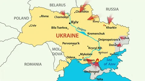 War in Ukraine Stock Footage 171932325