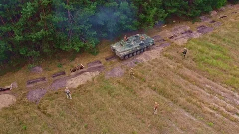 War in Ukraine Stock Footage 245004988