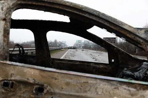 War in Ukraine. Foto stock