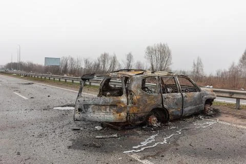 War in Ukraine. Stock Photos