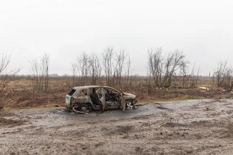 War in Ukraine. Stock Photos