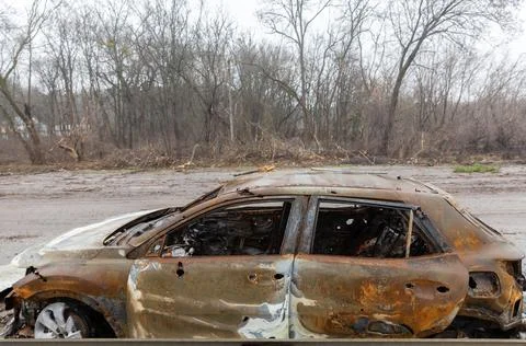 War in Ukraine. Stock Photos