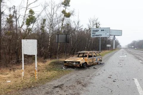 War in Ukraine. Foto stock