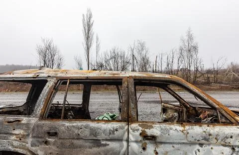 War in Ukraine. Stock Photos