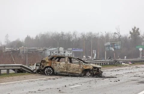 War in Ukraine. Stock Photos