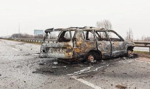 War in Ukraine. Stock Photos