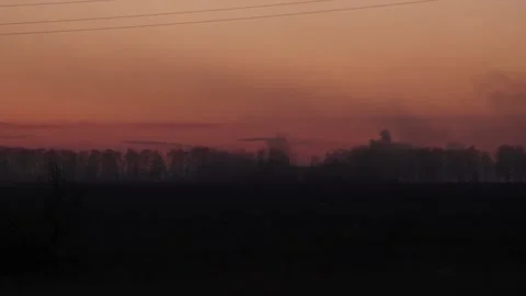 War in ukraine. shell explosion. Russian occupation troops are bombing Ukraine Video stock 201340176