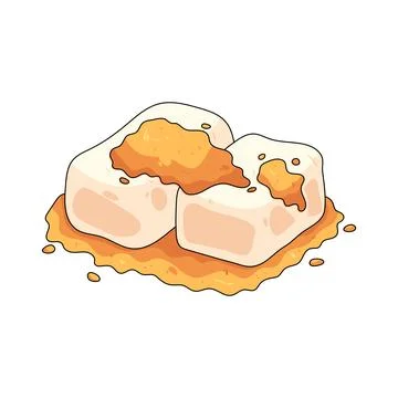 Warabi mochi Ilustración de archivo