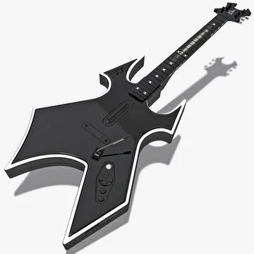 Warbeast Guitar for PlayStation dreamGEAR 3D Model