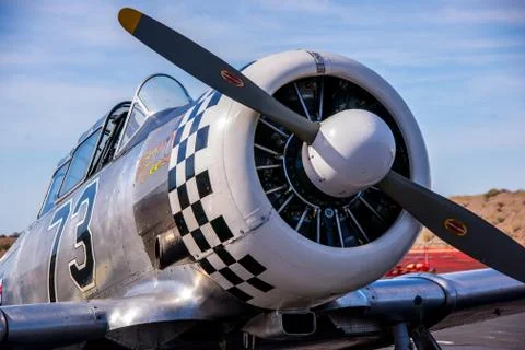 Warbird Close Up Stock Photos
