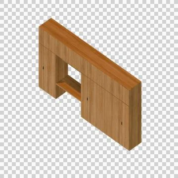 Wardrobe 3d Render Illustration Illustrazione stock