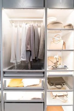 Wardrobe with closing Stock Photos