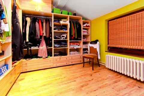 Wardrobe corner Stock Photos