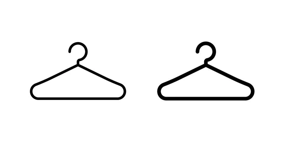 Wardrobe icon illustration vector, icon set for apps Stock Illustration