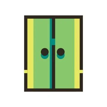 Wardrobe Stock Illustration