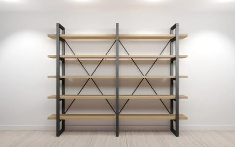 Wardrobe rack loft style Stock Illustration