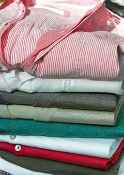 Wardrobe stack Foto stock