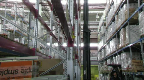 Warehouse 002 Stock Footage 479927