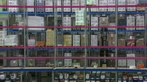 Warehouse 004-3 Stock Footage 479922