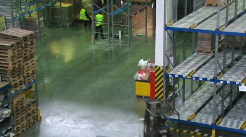 Warehouse 006-1 Stock Footage